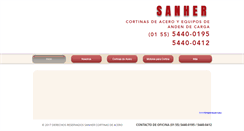 Desktop Screenshot of cortinassanher.com